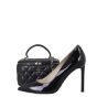 Chanel Top Handle Vanity Case Chain Bag Small