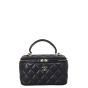 Chanel Top Handle Vanity Case Chain Bag Small