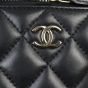 Chanel Top Handle Vanity Case Chain Bag Small