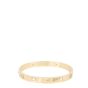 Cartier Love 18k Yellow Gold 4 Diamond Bracelet