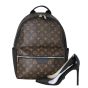 Louis Vuitton Discovery Backpack PM Monogram Macassar
