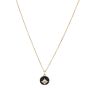 Louis Vuitton Color Blossom Onyx Diamond 18k Yellow Gold Pendant Necklace
