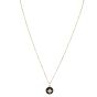 Louis Vuitton Color Blossom Onyx Diamond 18k Yellow Gold Pendant Necklace