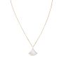 Bvlgari Diva's Dream 18k Rose Gold Diamond Mother of Pearl Pendant Necklace