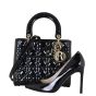 Dior Lady Dior Medium Patent