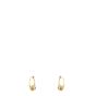 Bvlgari B.Zero1 18k Yellow Gold Hoop Earrings Small
