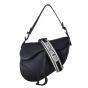 Dior Saddle Bag with Embroidered Strap Ultramatte