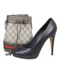 Gucci GG Supreme Ophidia Mini Bucket Bag Shoe
