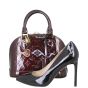 Louis Vuitton Alma BB Monogram Vernis Shoe
