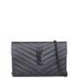 Saint Laurent Monogram Chain Wallet front strap