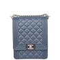 Chanel North South Boy Bag Front

