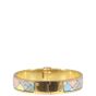 Hermes Hinged Enamel Bracelet Back

