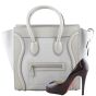 Celine Mini Luggage Tote Python Shoe
