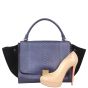 Celine Trapeze Medium Python Shoe