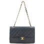 Chanel Classic Double Flap Medium Vintage Logo