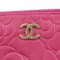 Chanel Camellia Key Pouch cc