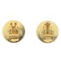 Chanel CC Button Clip on Earrings Back