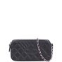 Chanel CC Double Zip Clutch with Chain Front