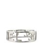 Chanel CC Silver Logo Cuff Right Side