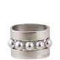 Chanel Roller Ball Wide Cuff front