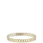 Chanel CC Crystal Textured Chain Link Bangle Back