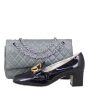 Chanel Classic Double Flap Medium (grey) Shoe