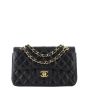 Chanel Classic Double Flap Bag Small Front Strap