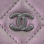Chanel Classic Wallet On Chain Iridescent Logo