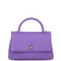 Chanel Coco Top Handle Medium Bag Front