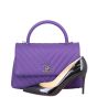 Chanel Coco Top Handle Medium Bag Shoe