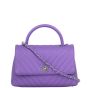 Chanel Coco Top Handle Medium Bag Front