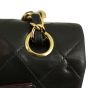 Chanel Class Double Flap Bag Vintage Small Ring