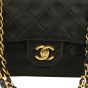 Chanel Class Double Flap Bag Vintage Small Turnlock