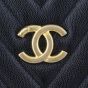 Chanel Chevron Large Shopping Bag Logo