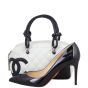 Chanel Ligne Cambon Bowler Mini Shoe