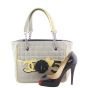 Chanel No. 5 Flower Tote Bag Scale