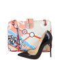 Chanel Quilted Canvas Eiffel Tower Tote Shoe