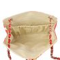 Chanel Quilted Canvas Eiffel Tower Tote Whole interior