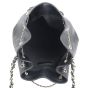 Chanel Quilted CC Drawstring Bucket Bag Interior
