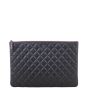 Chanel Quilted O-Case Large Front
