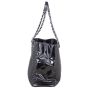 Chanel Quilted Patent Leather Tote Side 