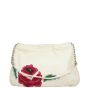 Chanel Quilted Rose Applique Hobo front