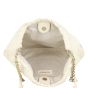 Chanel Quilted Rose Applique Hobo interior