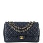 Chanel Quilted Soft Flap Bag Front with Strap