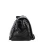 Chanel Studded Accordion Flap Bag Left