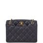Chanel Vintage CC Lock Pocket Chain Tote Front