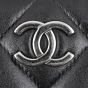 Chanel Vintage CC Quilted Shopper Tote Logo
