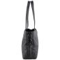 Chanel Vintage CC Quilted Shopper Tote Right