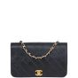 Chanel Vintage CC Small Single Flap Bag Front