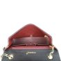 Chanel Vintage CC Small Single Flap Bag Whole interior